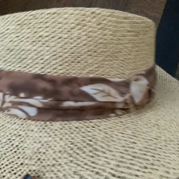 Straw Fedora Hat Unisex Style Adult One Size BRAND NEW Beach pool Vacation - Picture 5 of 10